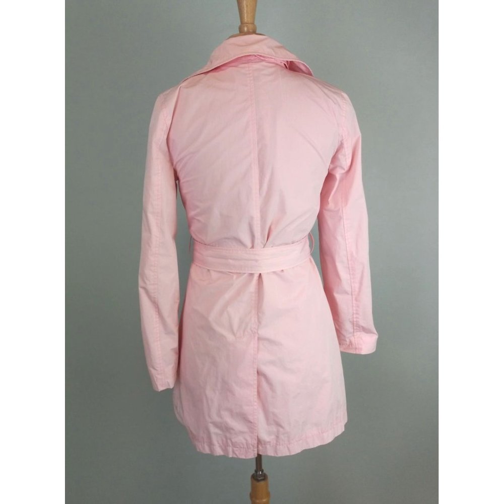 Lauren Ralph Lauren Belted Trench Coat Pink Size Medium - Picture 4 of 7